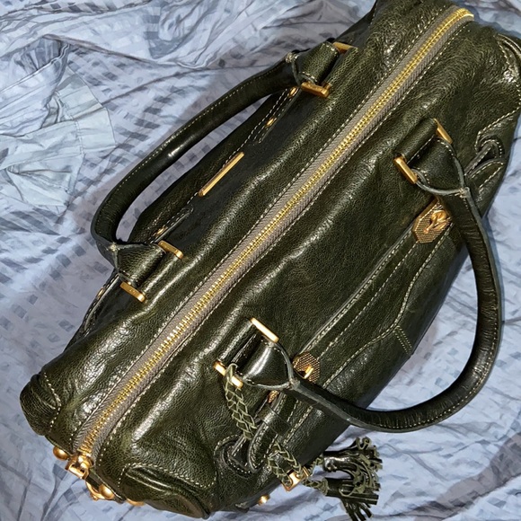 Like new Gorgeous Rebecca Minkoff Dark Green satchel bag - Picture 9 of 16